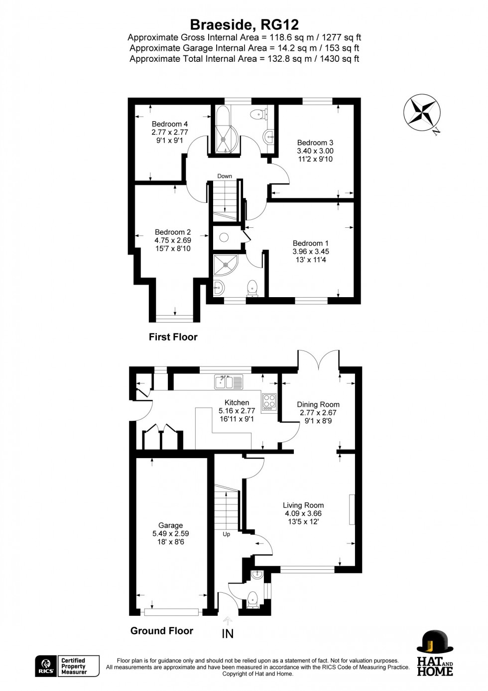 Floorplan for Binfield, Bracknell, Berkshire