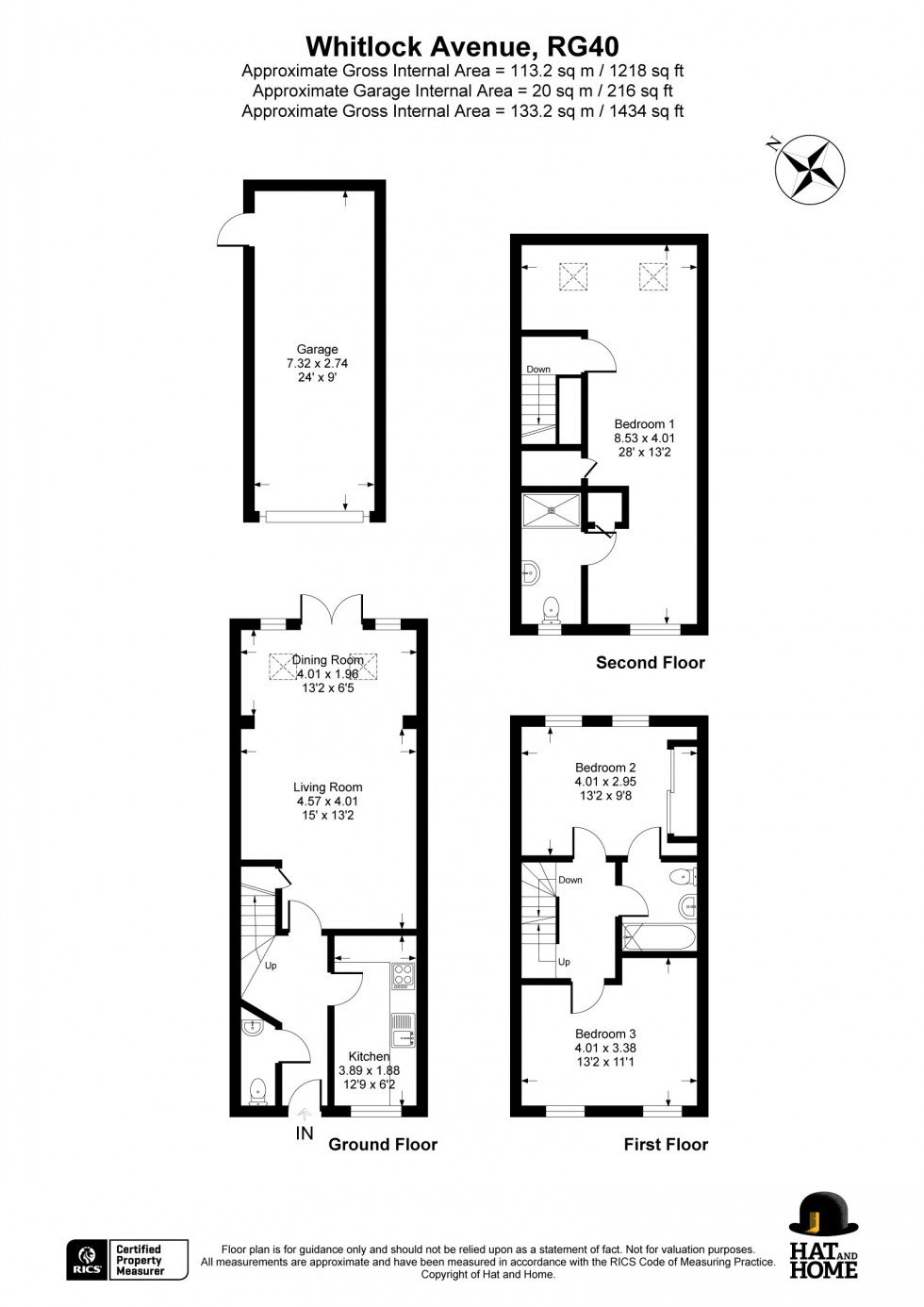 Floorplan for Wokingham, Berkshire