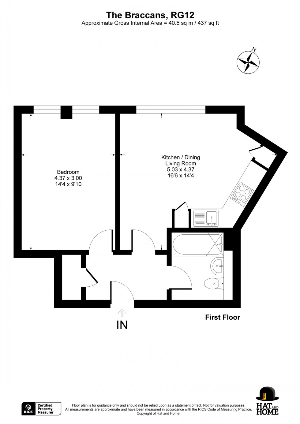 Floorplan for Bracknell, Berkshire