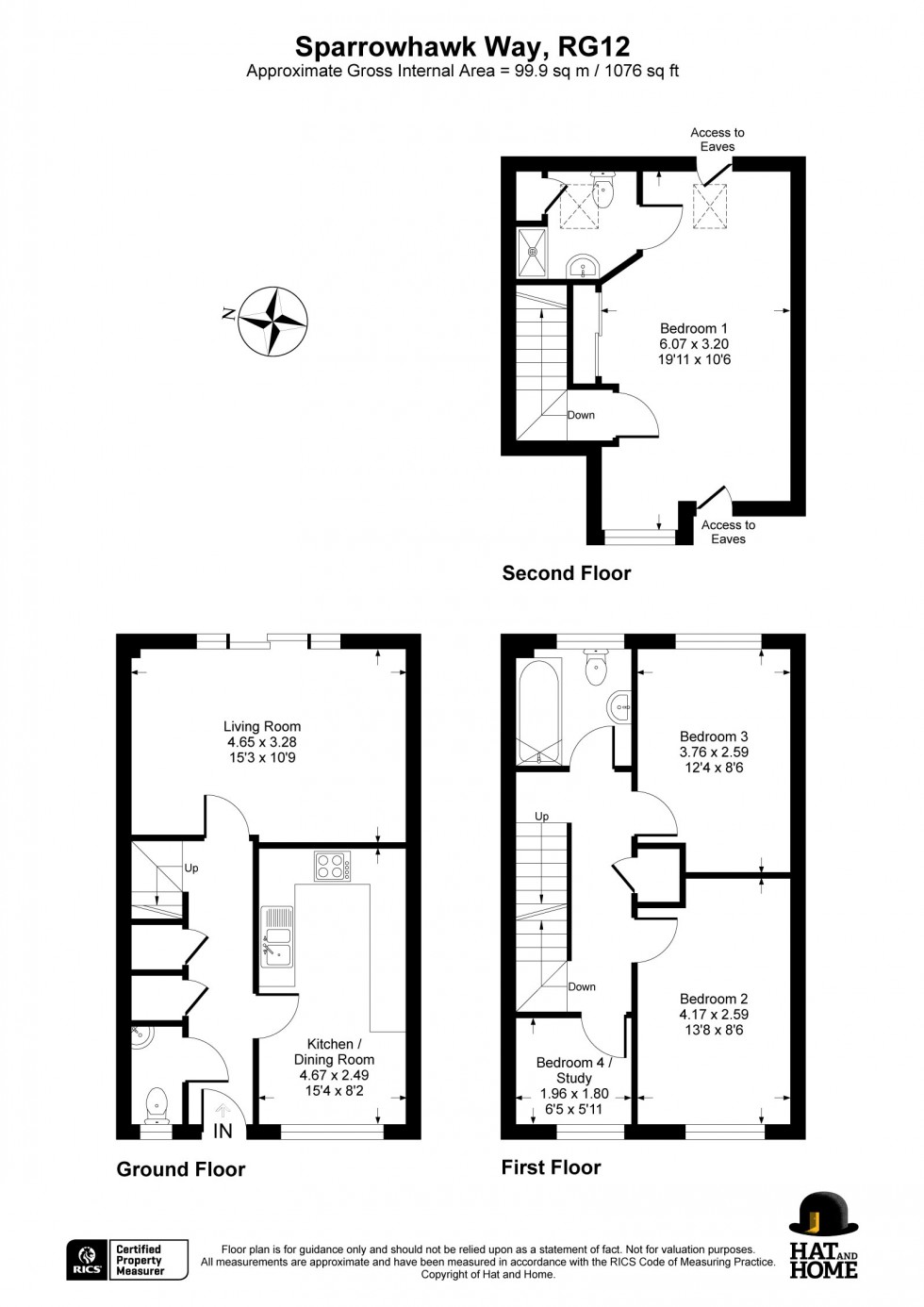 Floorplan for Bracknell, Berkshire