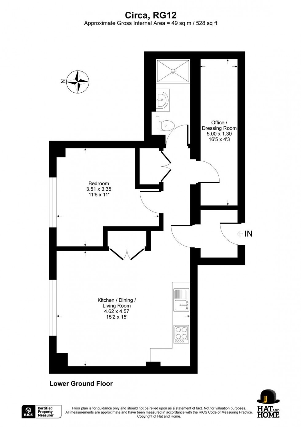 Floorplan for Bracknell, Berkshire