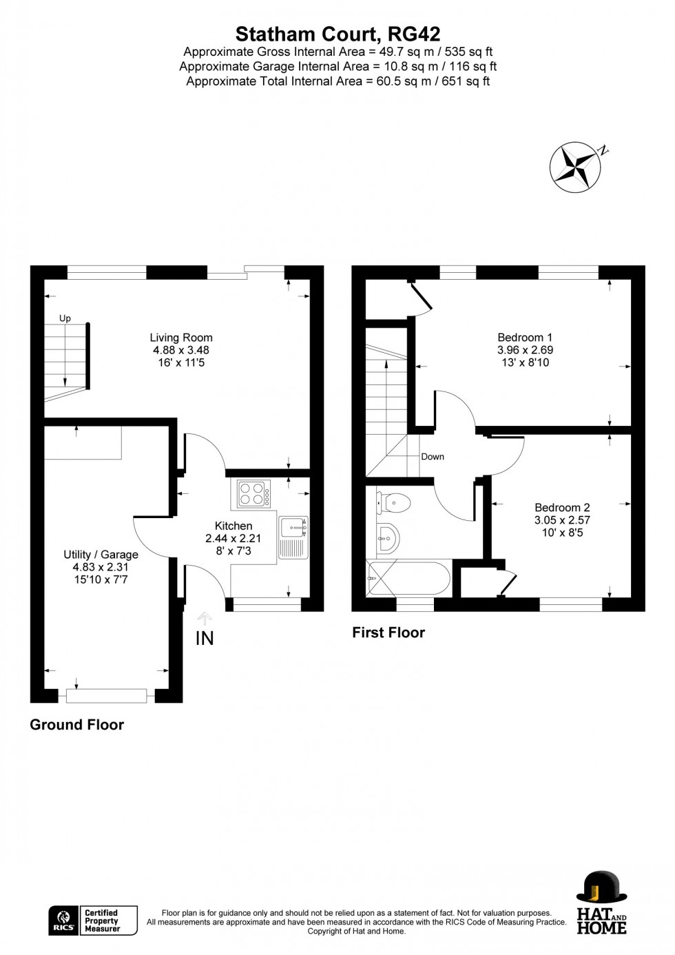 Floorplan for Bracknell, Berkshire