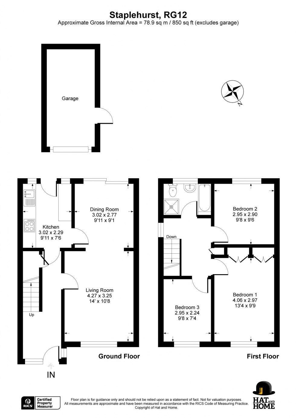 Floorplan for Bracknell, Berkshire