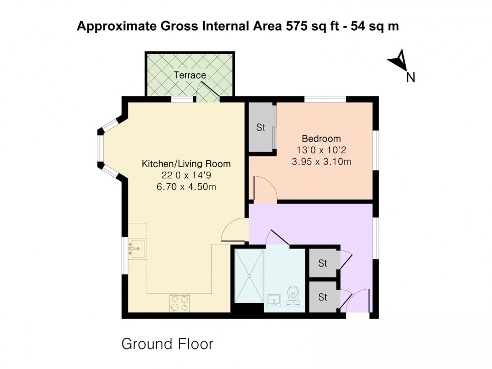 Floorplan for Finchwood Park, Wokingham, Berkshire