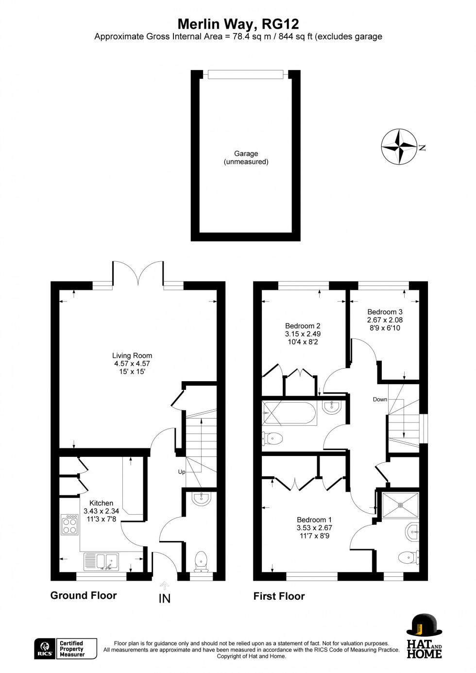 Floorplan for Bracknell, Berkshire