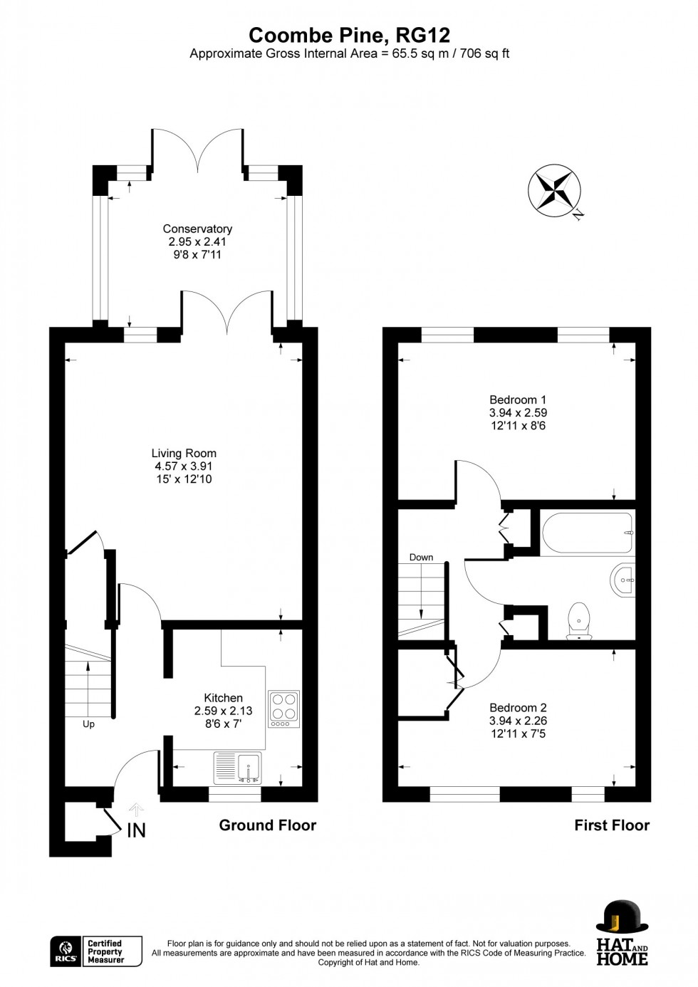 Floorplan for Bracknell, Berkshire