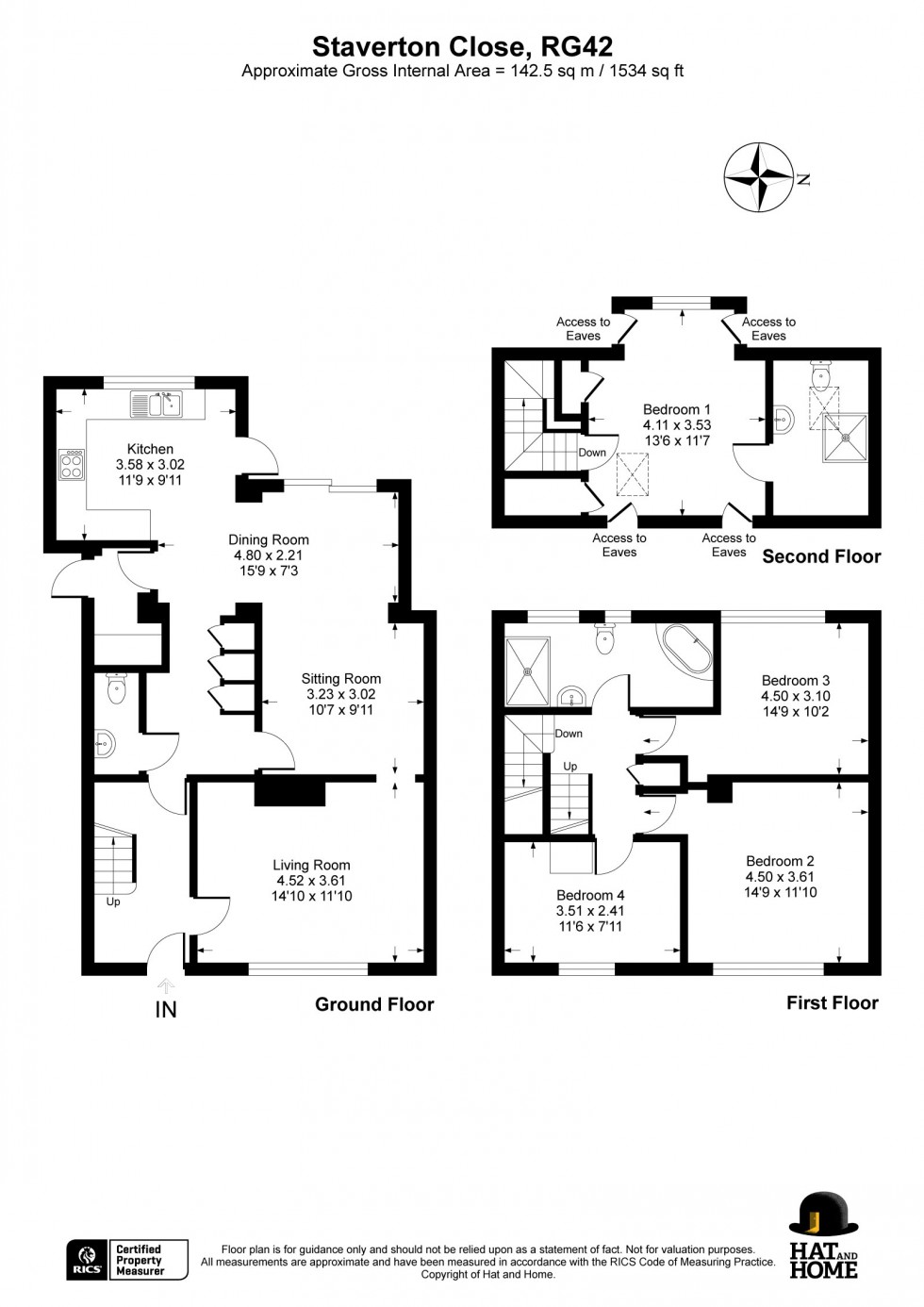 Floorplan for Bracknell, Berkshire