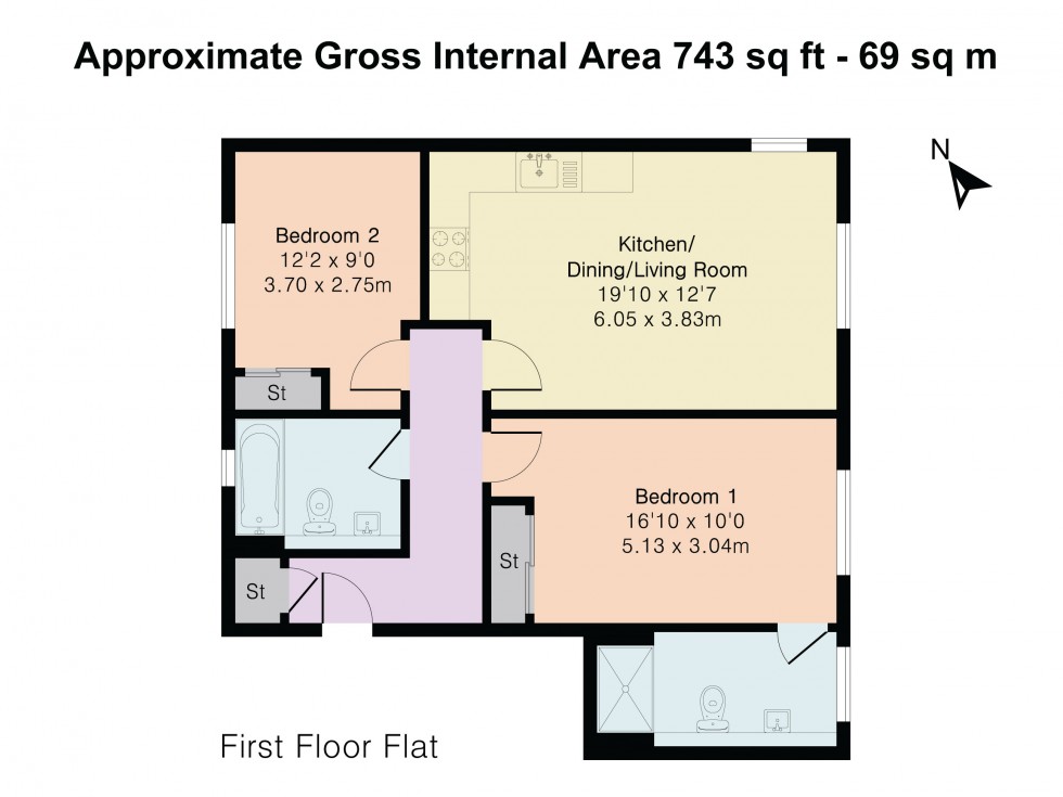 Floorplan for Binfield, Bracknell, Berkshire