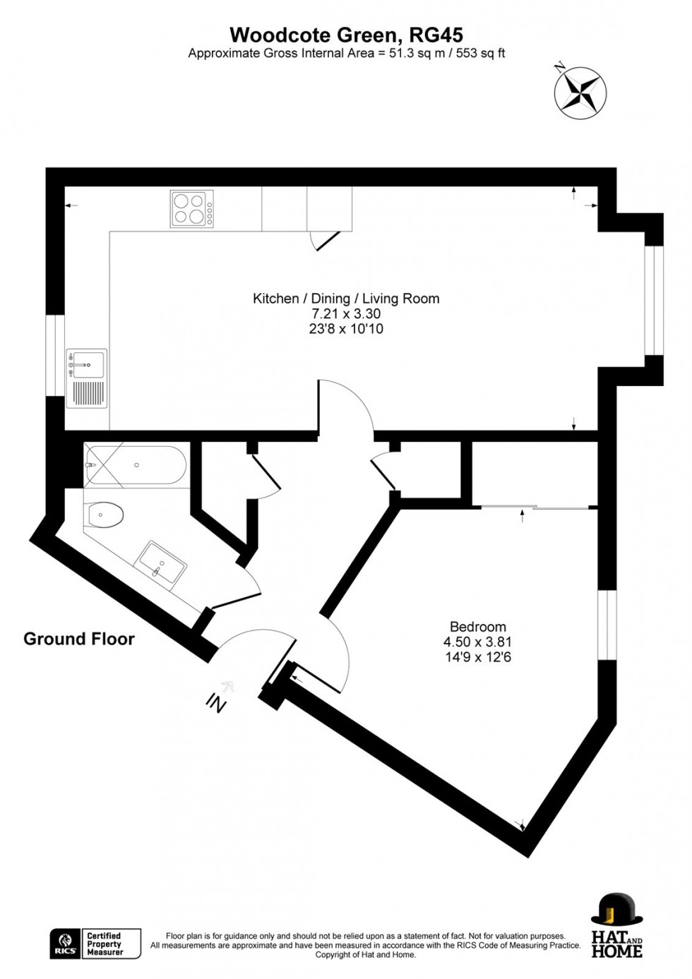 Floorplan for Crowthorne, Berkshire