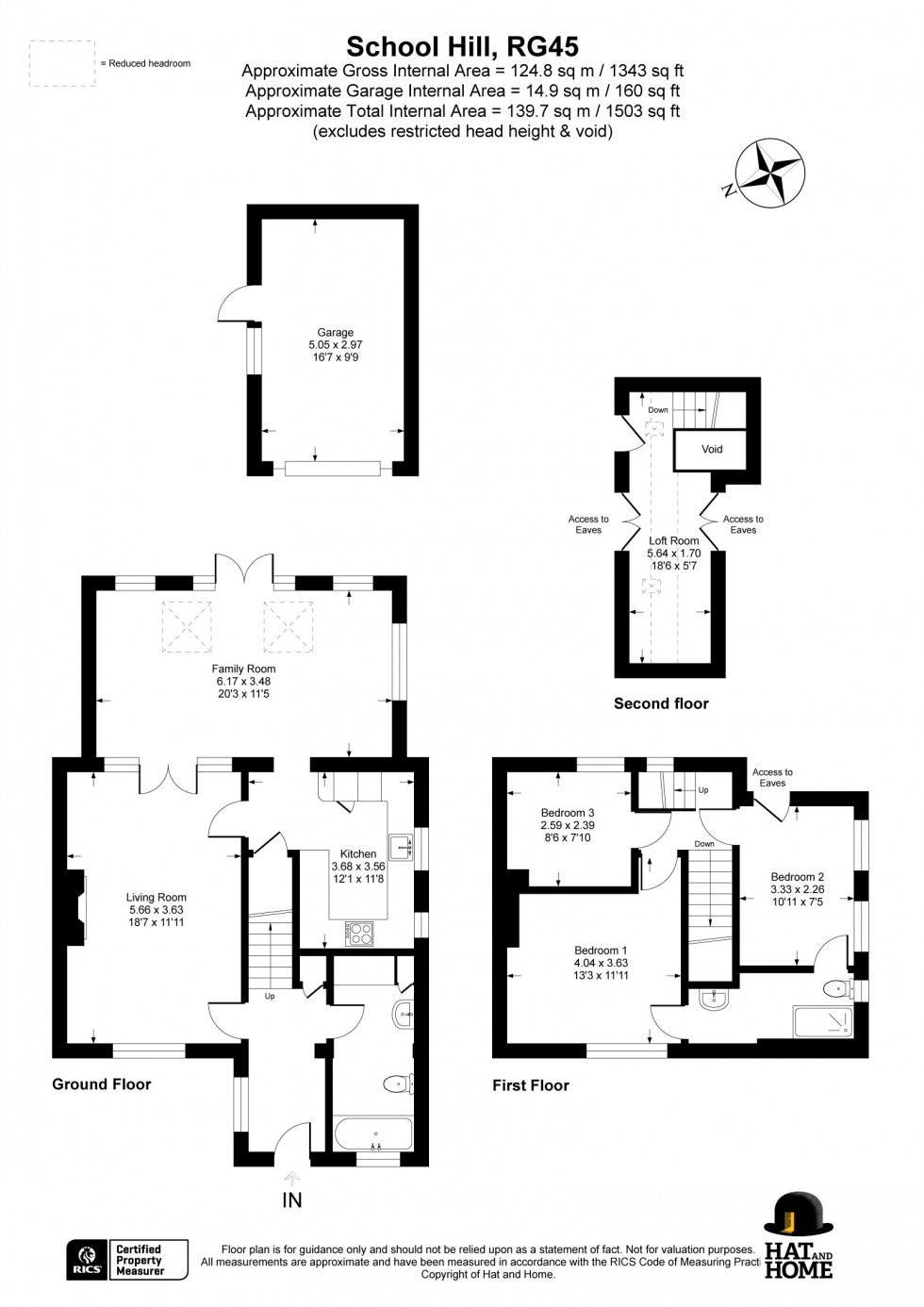 Floorplan for Crowthorne, Berkshire