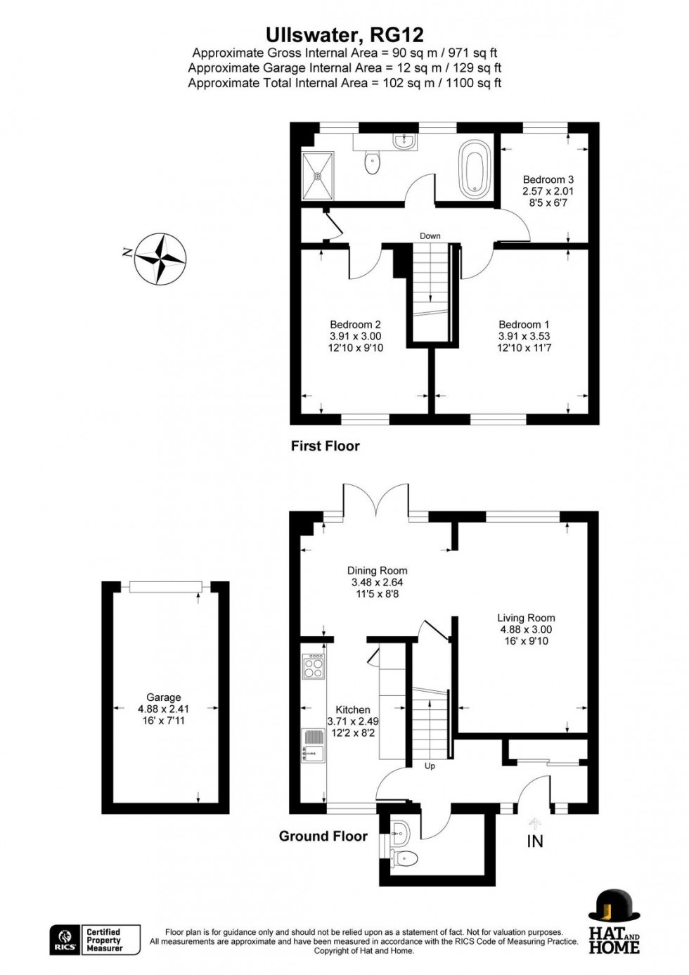 Floorplan for Bracknell, Berkshire