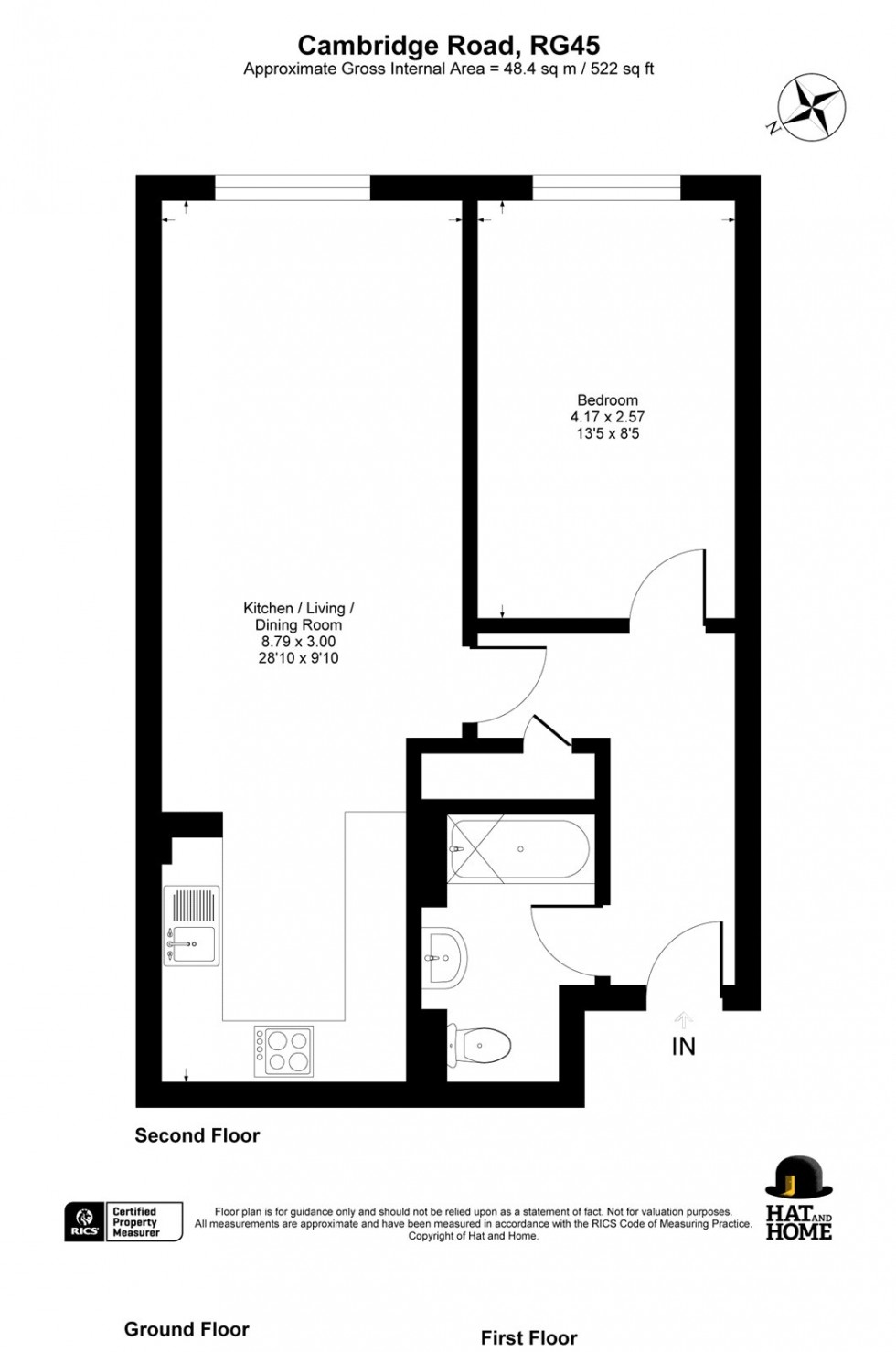 Floorplan for Crowthorne, Berkshire