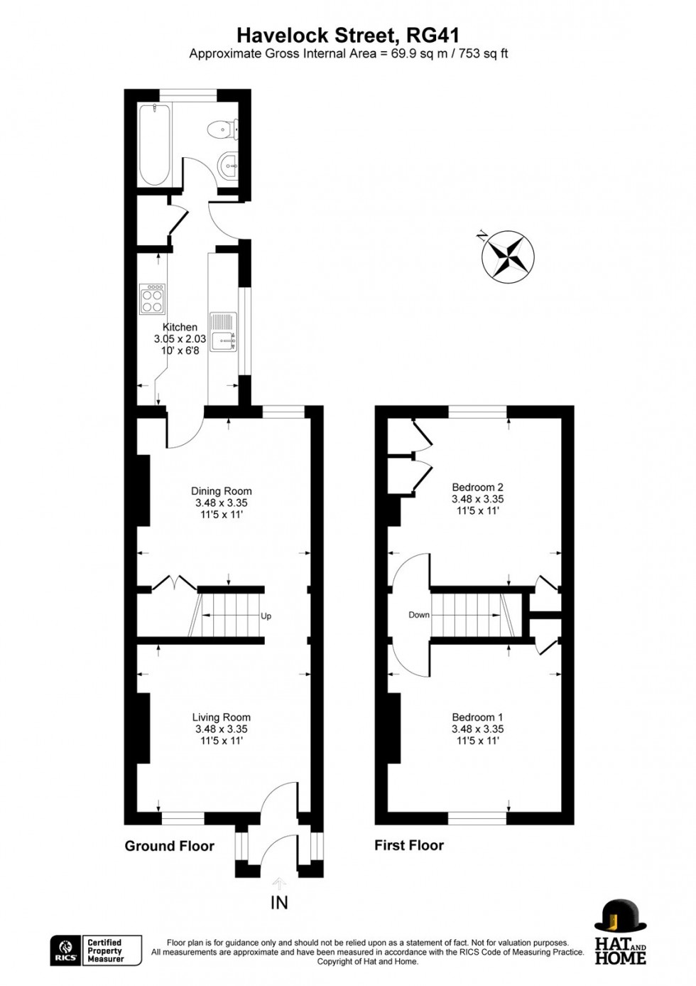Floorplan for Wokingham, Berkshire