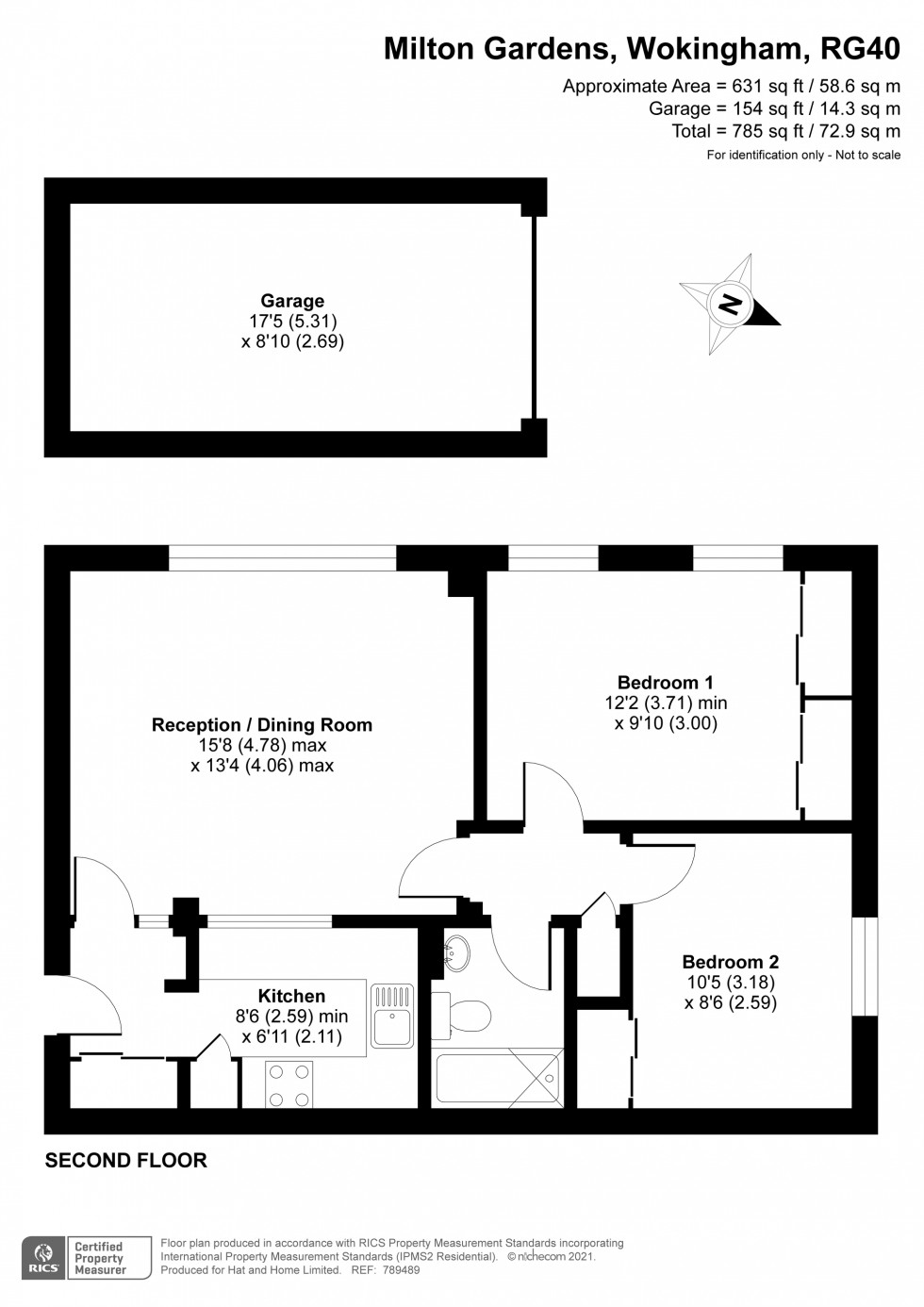 Floorplan for Wokingham, Berkshire