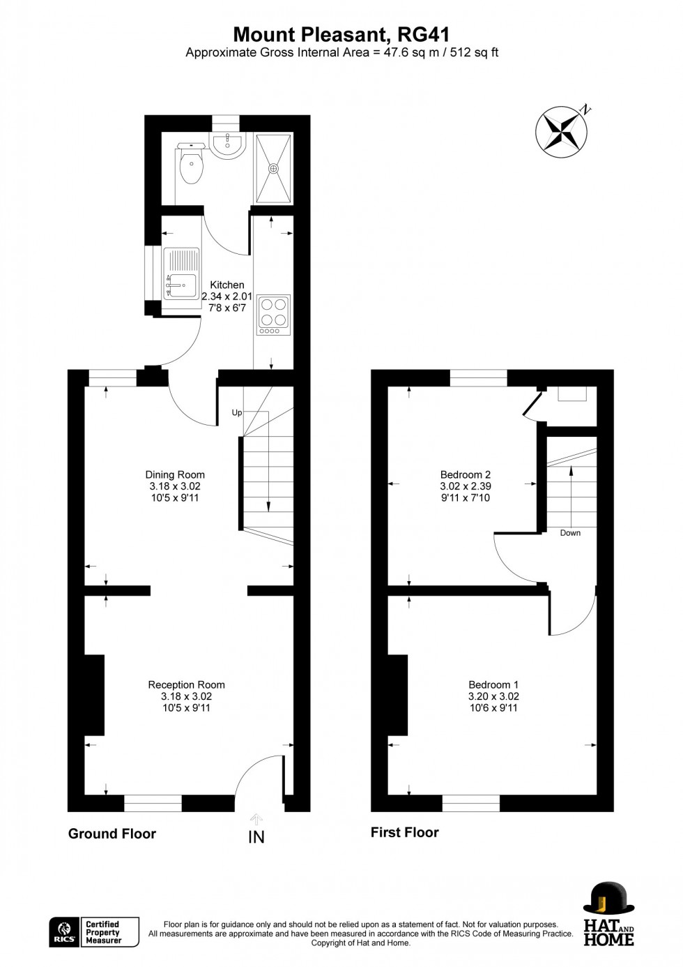 Floorplan for Wokingham, Berkshire
