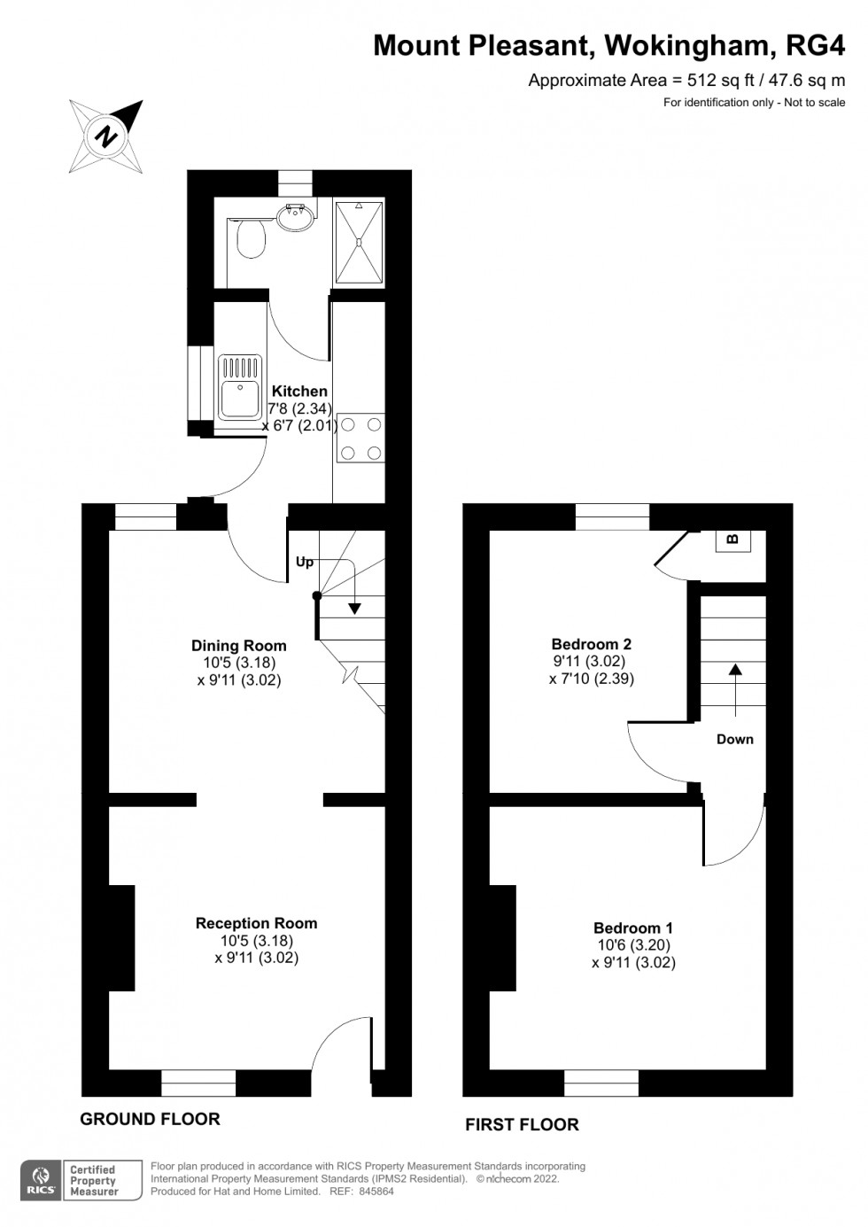 Floorplan for Wokingham, Berkshire