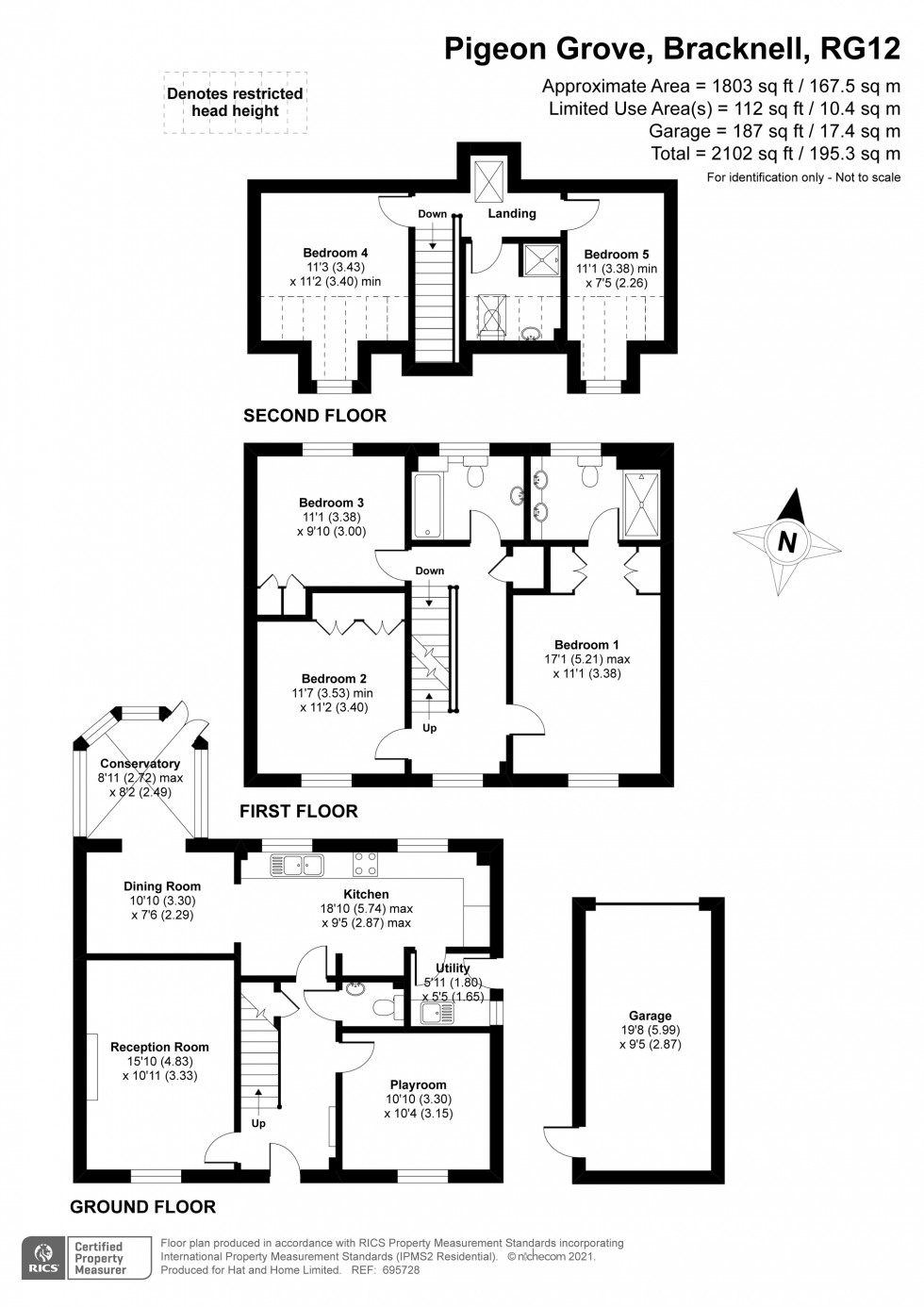 Floorplan for Bracknell, Berkshire