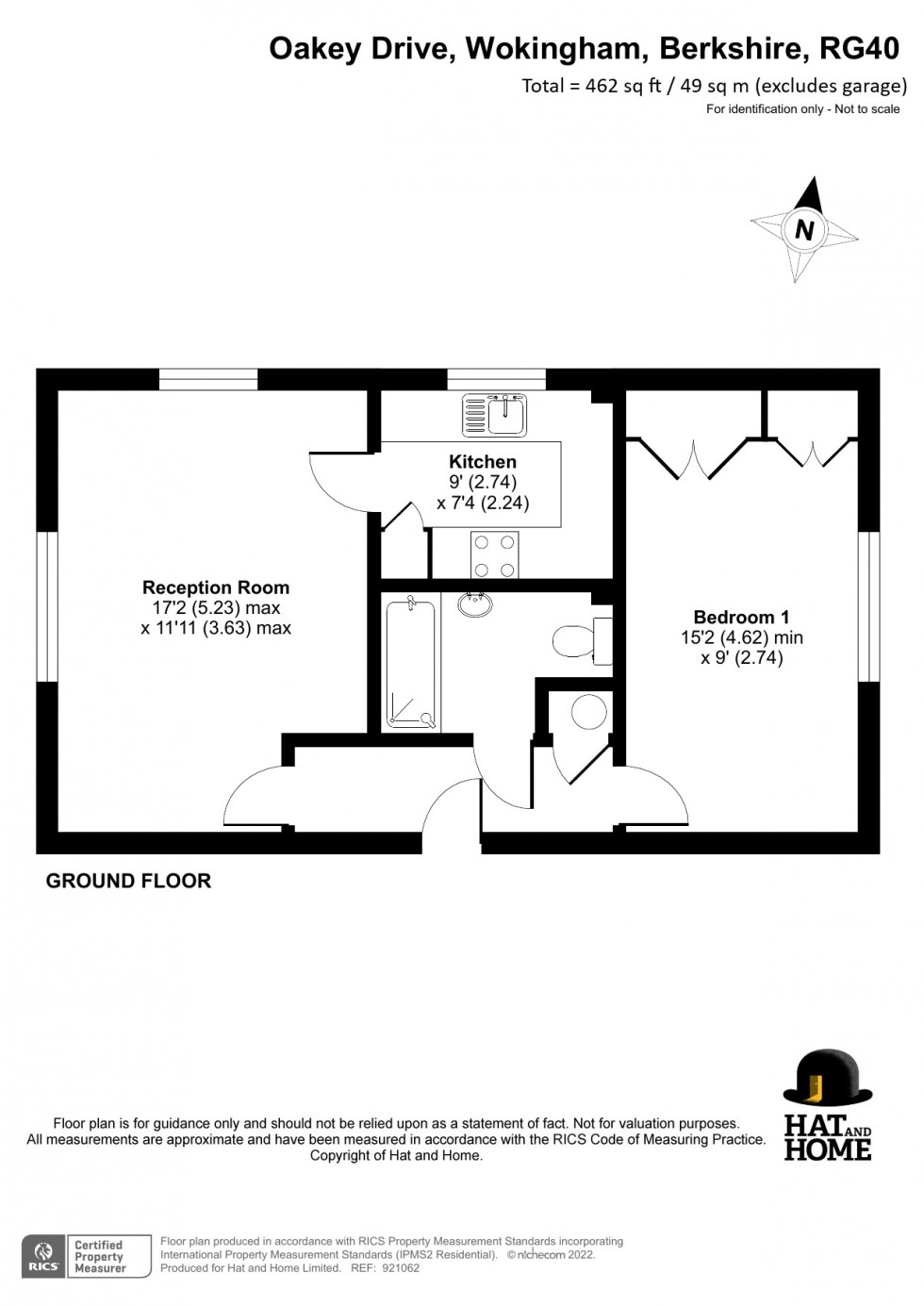 Floorplan for Wokingham, Berkshire