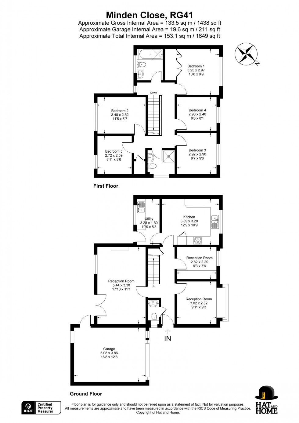 Floorplan for Wokingham, Berkshire