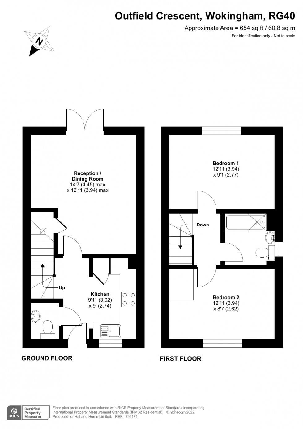 Floorplan for Wokingham, Berkshire