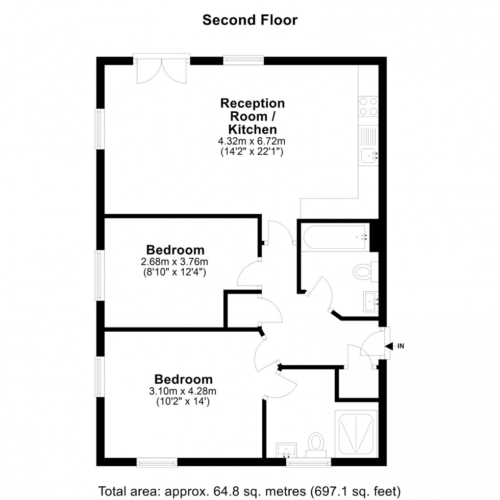Floorplan for Wokingham, Berkshire