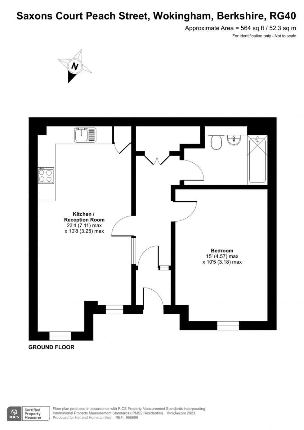 Floorplan for Wokingham, Berkshire