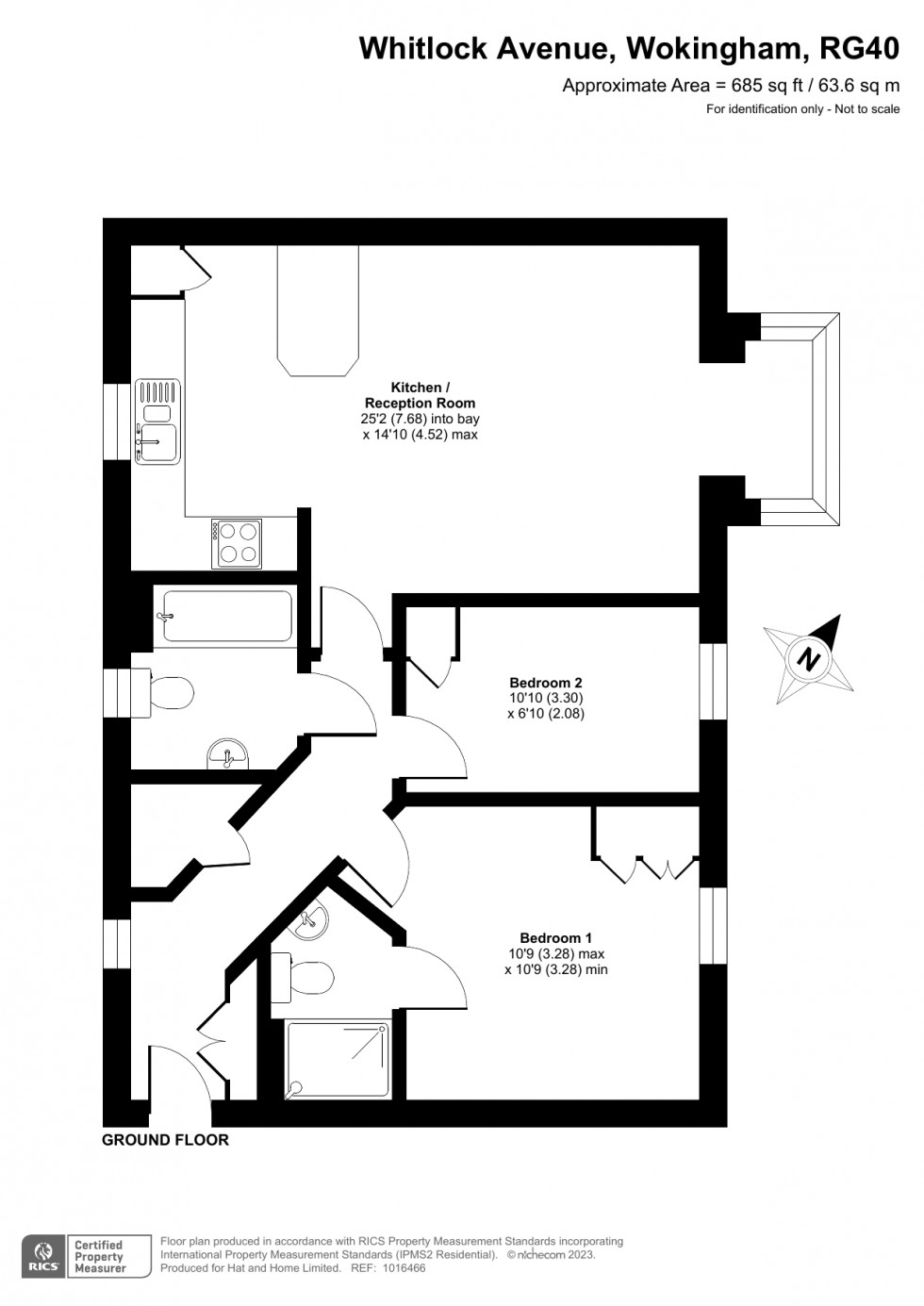 Floorplan for Wokingham, Berkshire