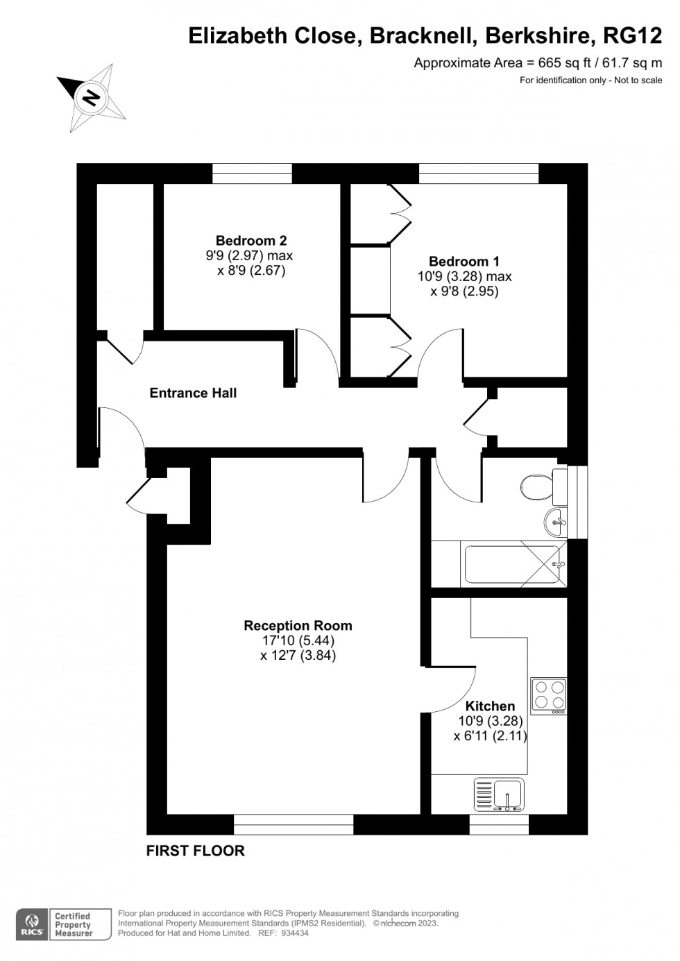 Floorplan for Bracknell, Berkshire