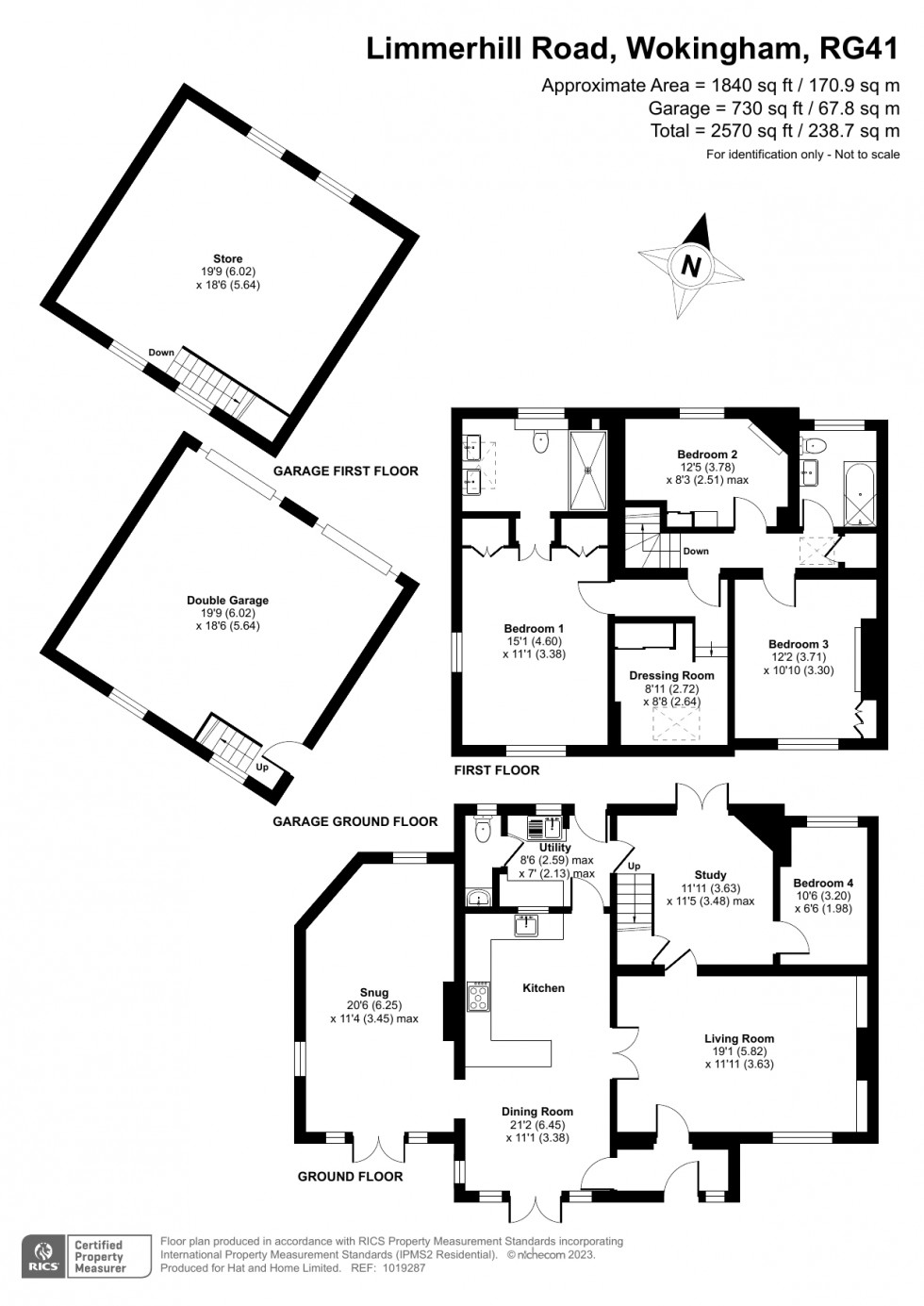 Floorplan for Wokingham, Berkshire