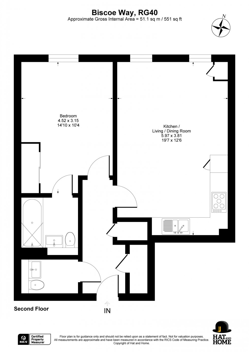 Floorplan for Wokingham, Berkshire