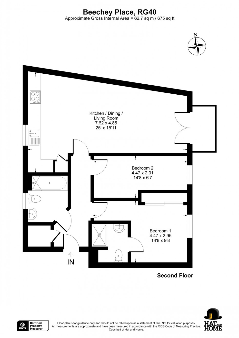 Floorplan for Wokingham, Berkshire