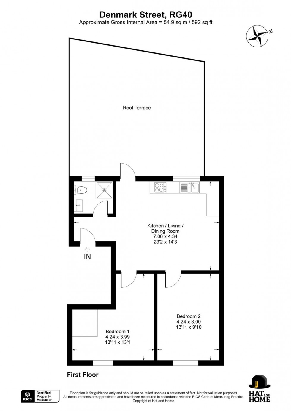 Floorplan for Wokingham, Berkshire