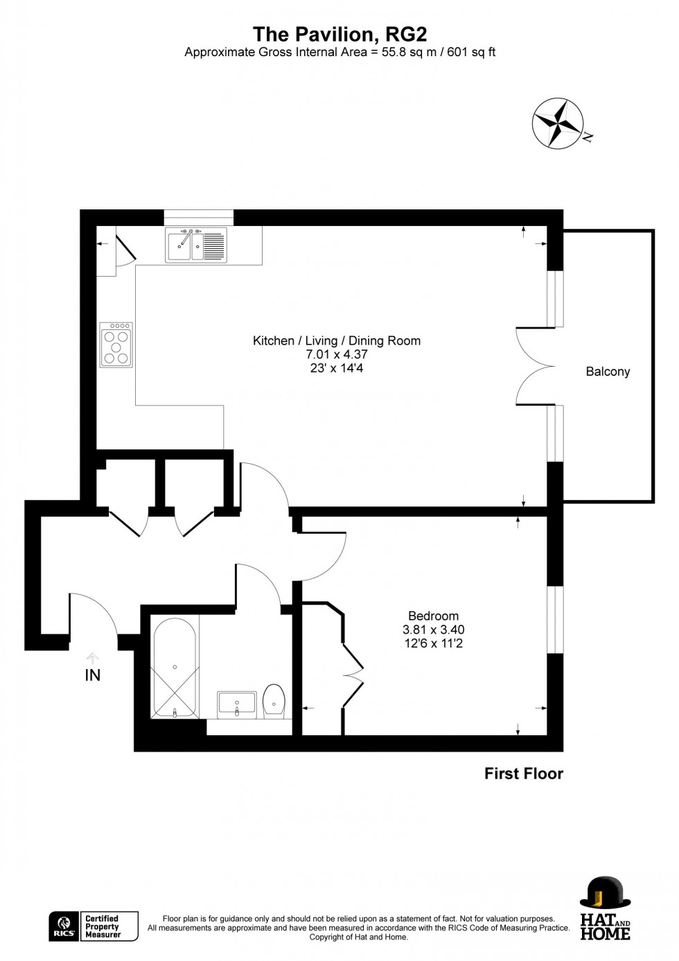 Floorplan for Arborfield Green, Reading, Berkshire