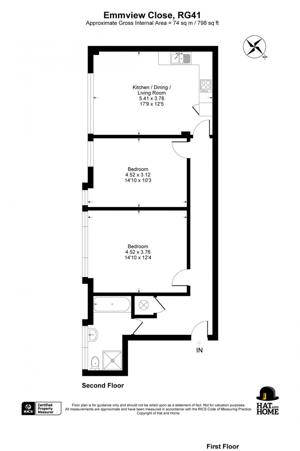 Floorplan for Wokingham, Berkshire