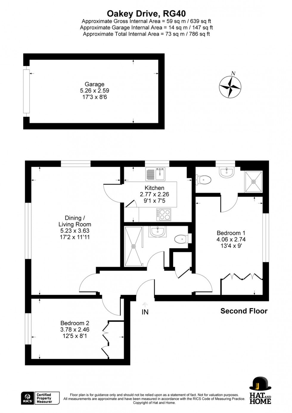 Floorplan for Wokingham, Berkshire