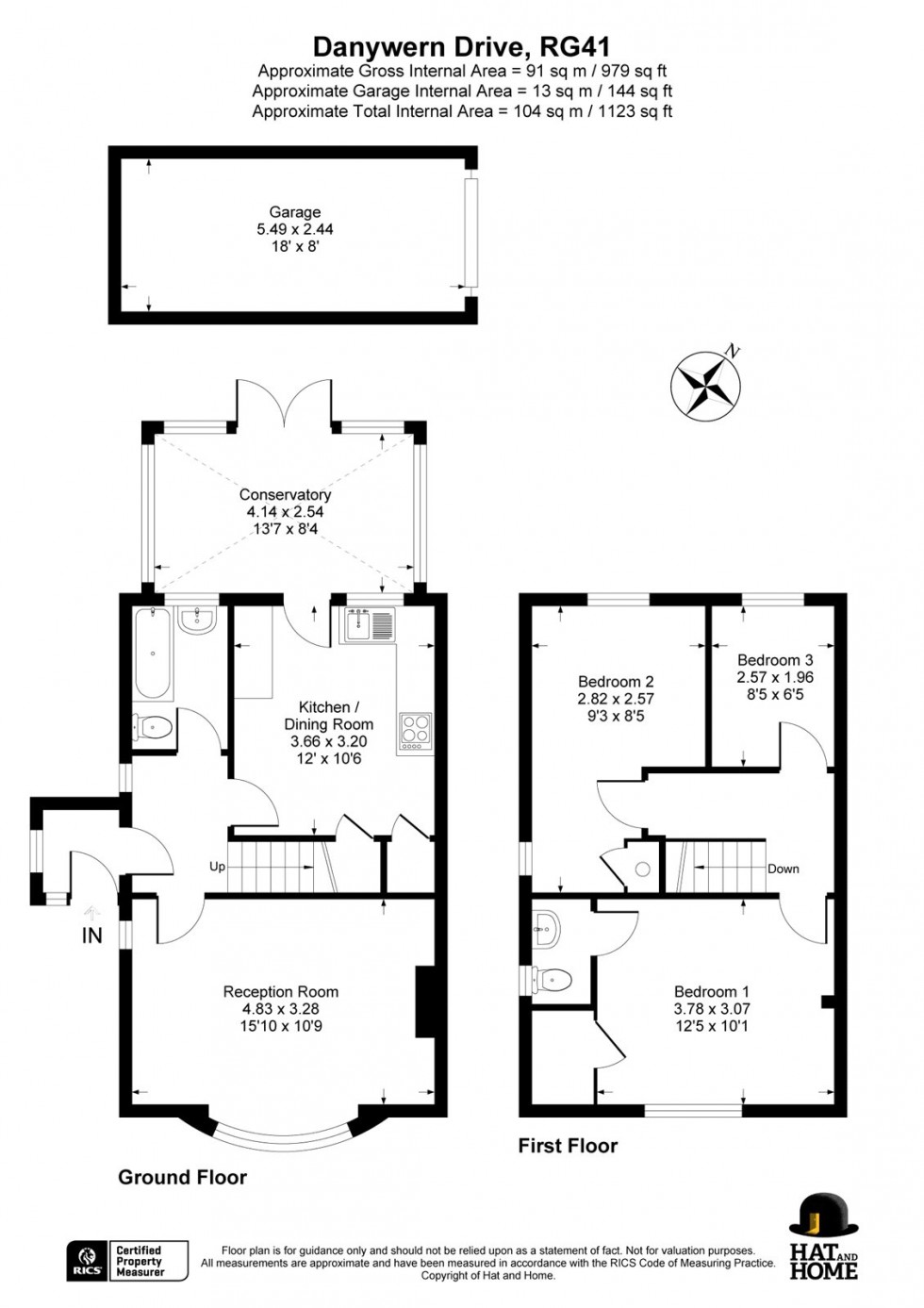 Floorplan for Winnersh, Wokingham, Berkshire