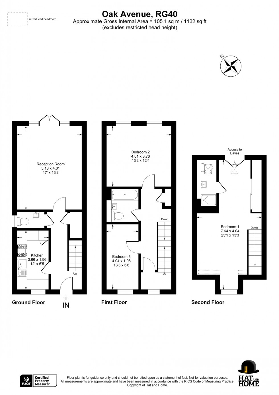 Floorplan for Wokingham, Berkshire