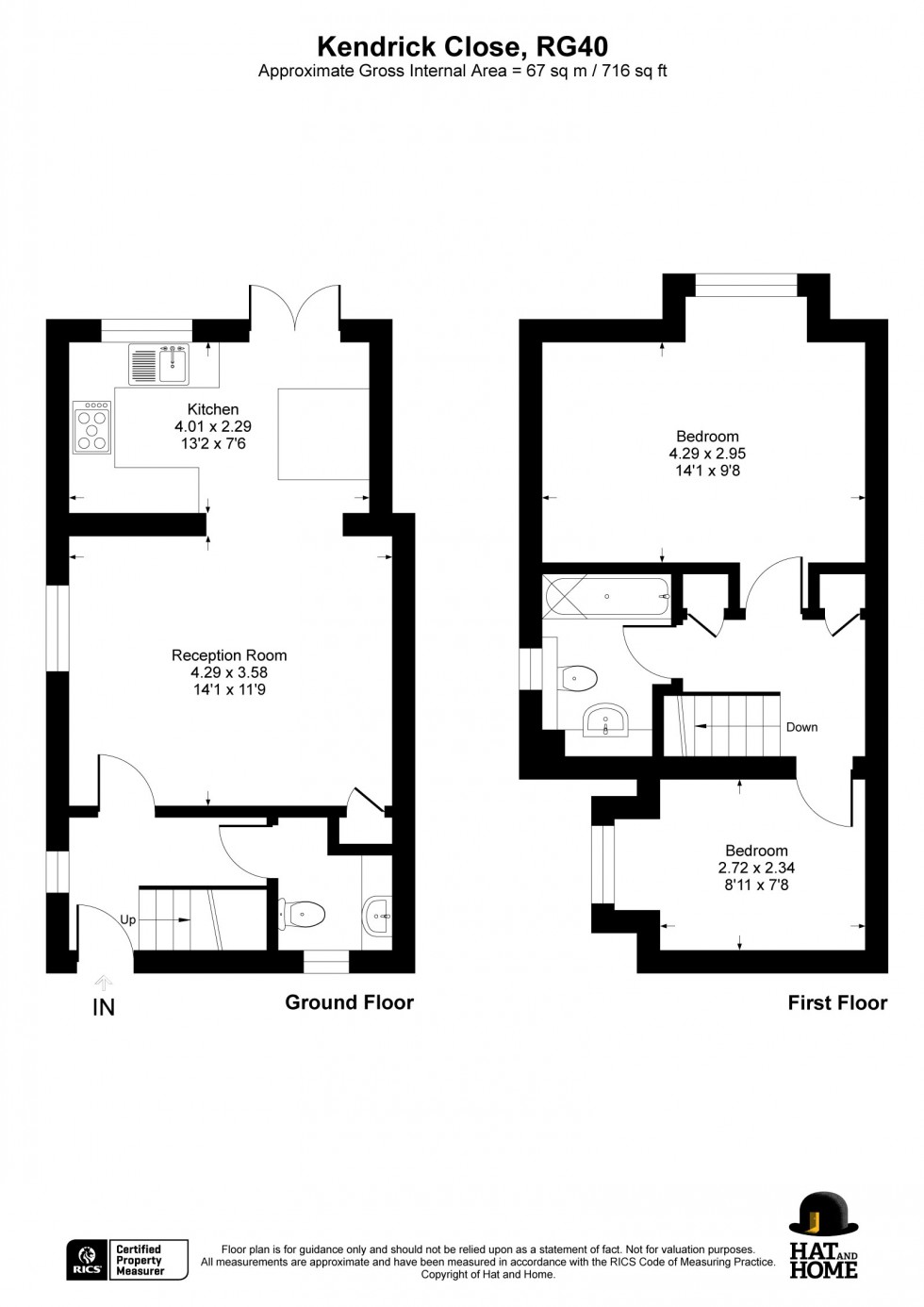 Floorplan for Wokingham, Berkshire
