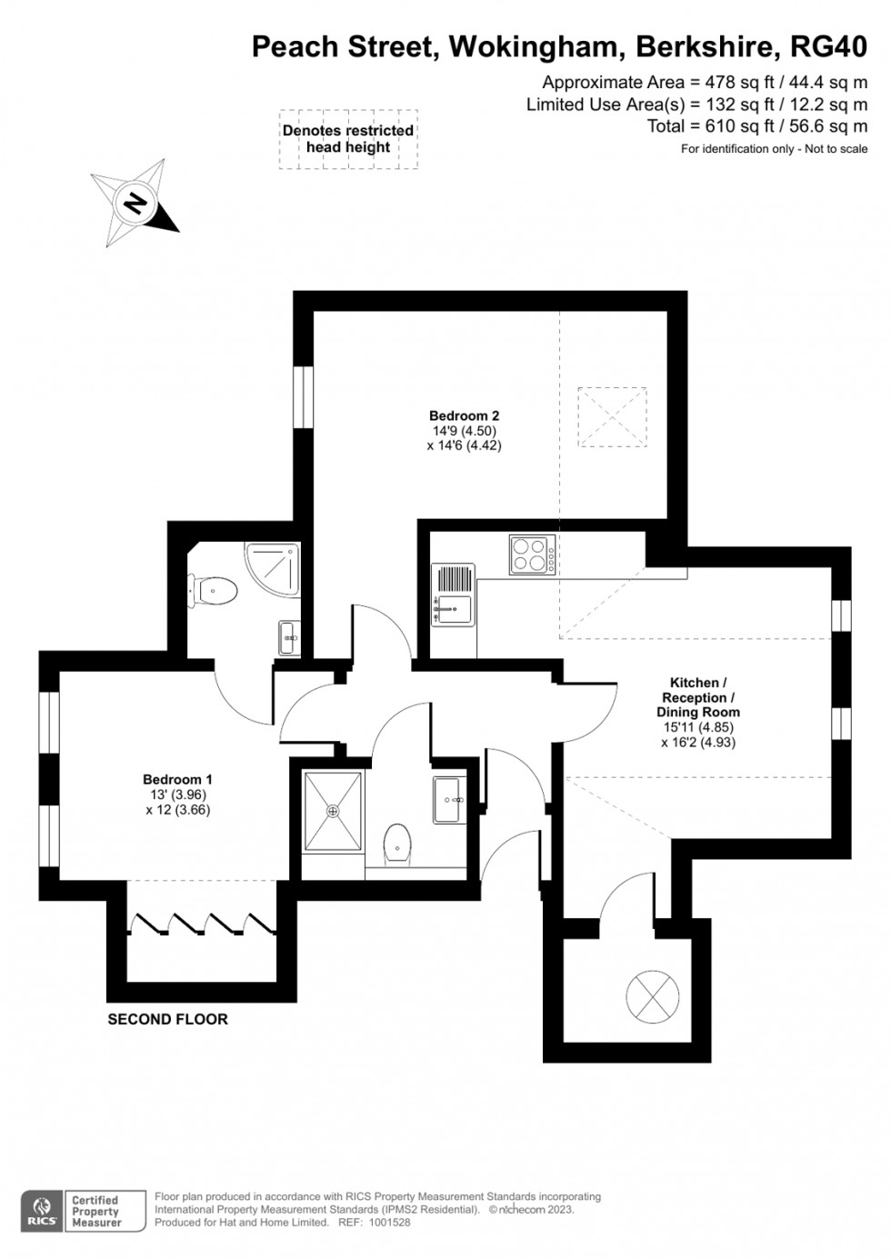 Floorplan for Wokingham, Berkshire