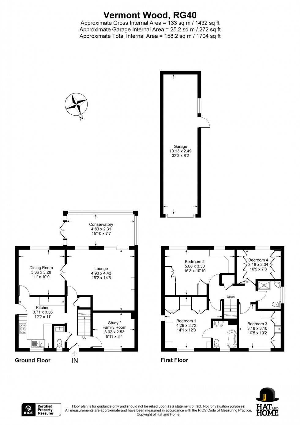 Floorplan for Finchampstead, Wokingham, Berkshire