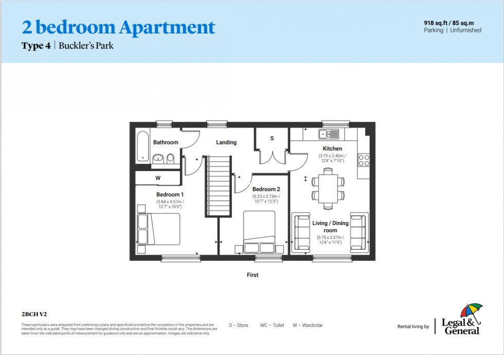 Floorplan for Crowthorne, Berkshire