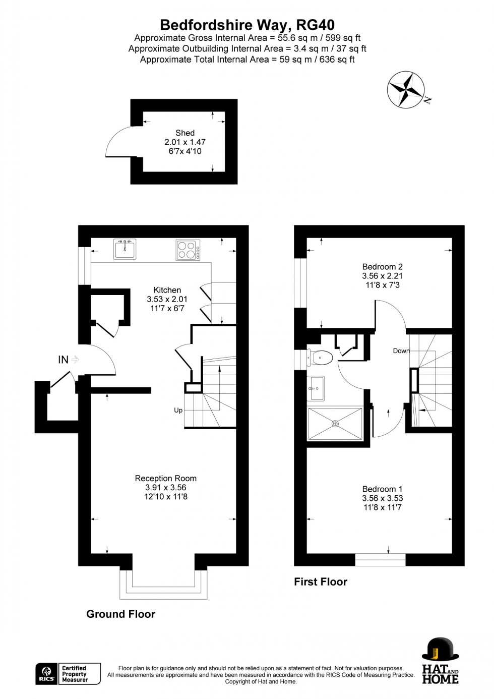 Floorplan for Wokingham, Berkshire