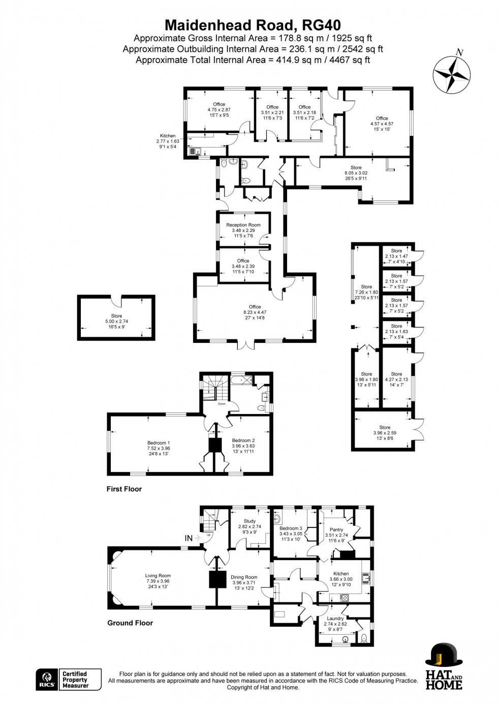 Floorplan for Wokingham, Berkshire
