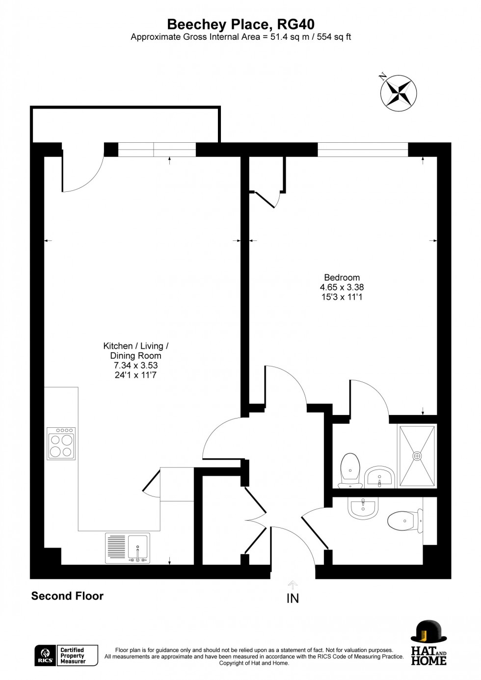 Floorplan for Wokingham, Berkshire