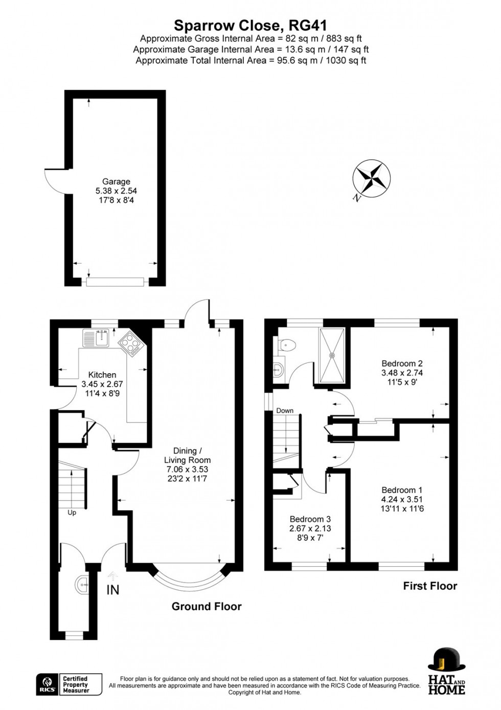 Floorplan for Wokingham, Berkshire