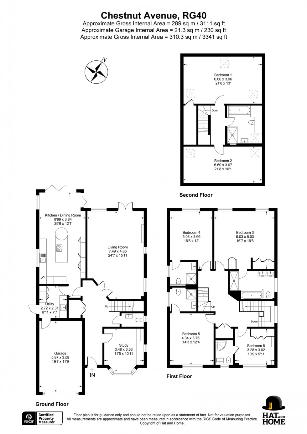Floorplan for Wokingham, Berkshire