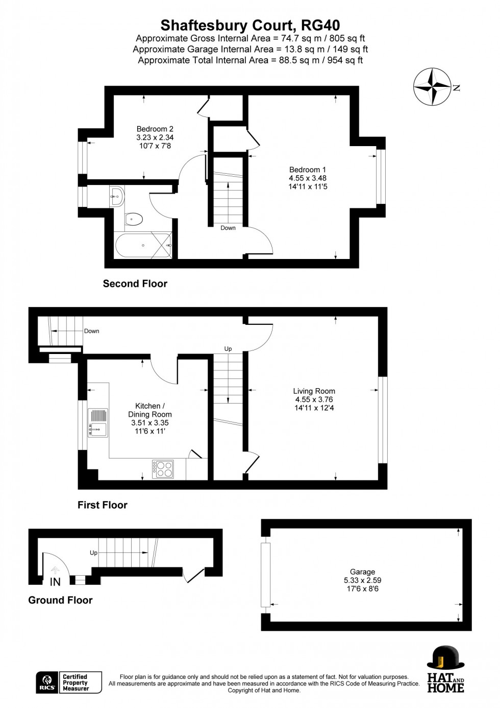 Floorplan for Wokingham, Berkshire