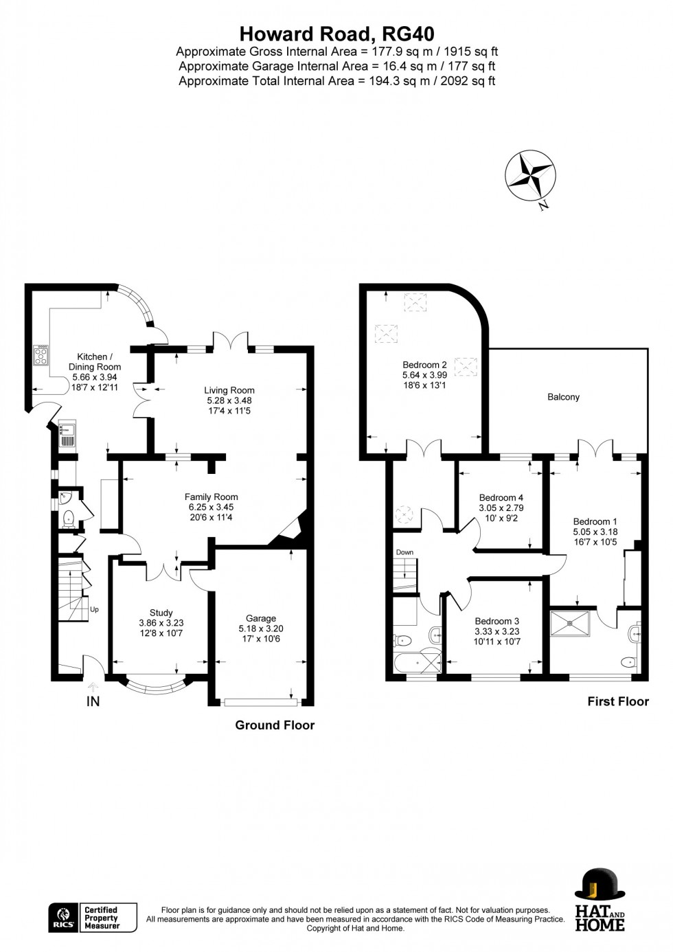 Floorplan for Wokingham, Berkshire