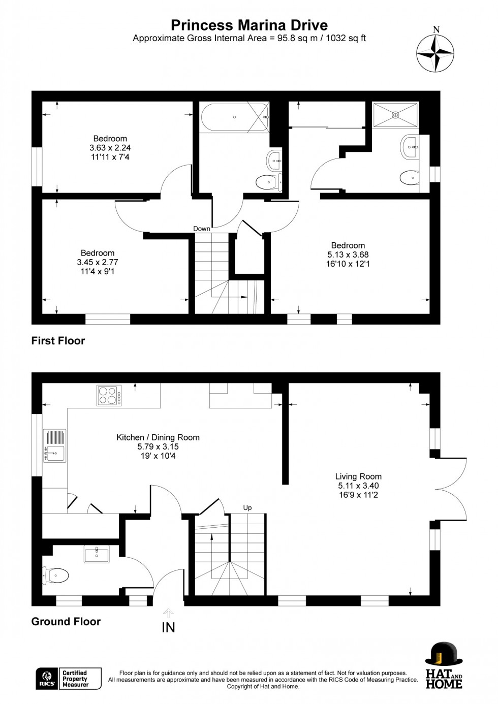 Floorplan for Arborfield Green, Reading, Berkshire