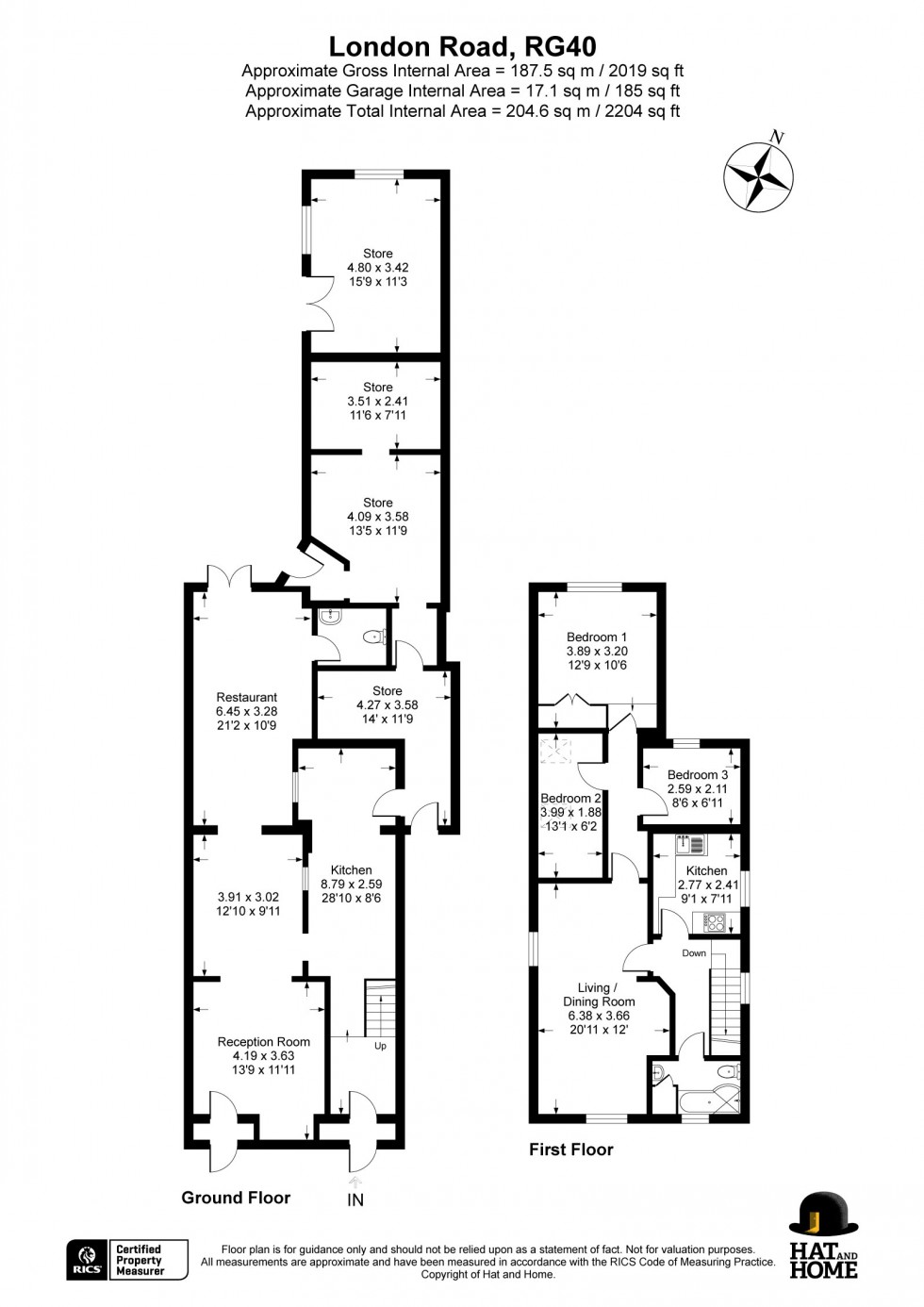Floorplan for Wokingham, Berkshire